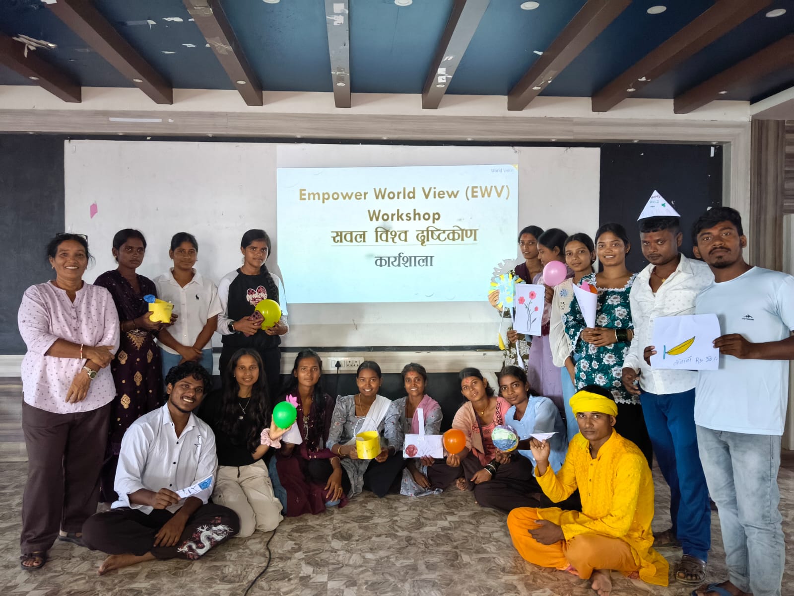 Group Photo after Successful Completation of EWV Orientation at Lalbandi United on 22-24th August